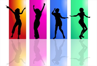 swing, move, jump, slide, twirl